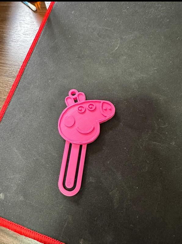 Peppa Pig Bookmark/Key Chain/Playdough Press
