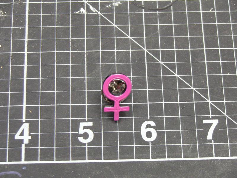 Female Symbol Enamel pin