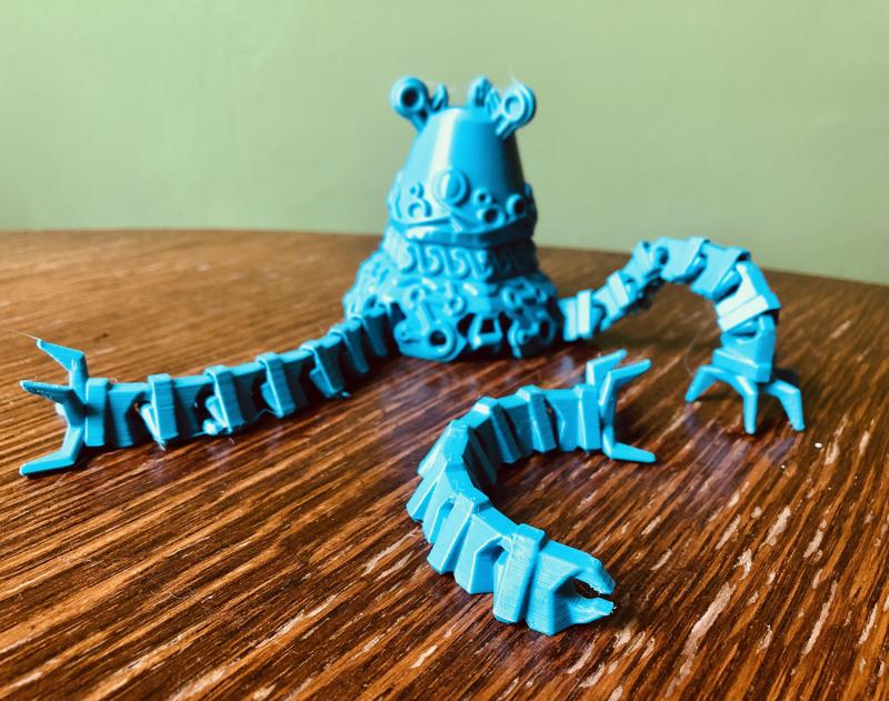 Flexi Guardian with Detachable Arms and Rotating Head - Legend of Zelda Breath of the Wild