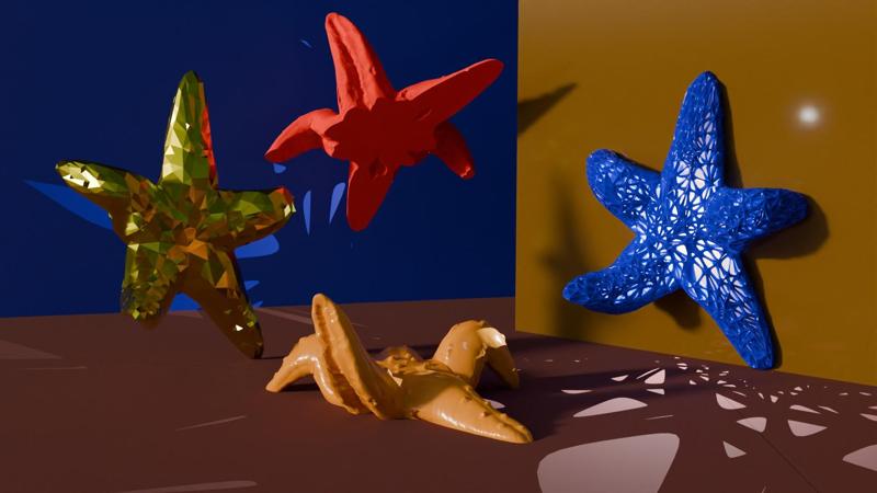 Starfish (Seastar) (Wall mountable)