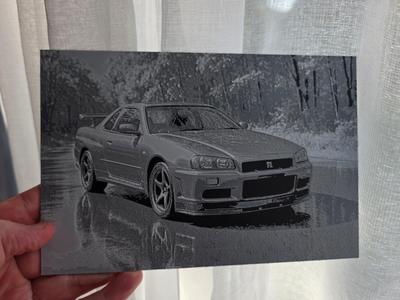 Nissan Skyline GT-R R34 Hueforge 