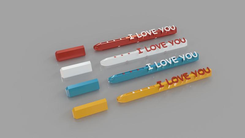 Penna "I love you"