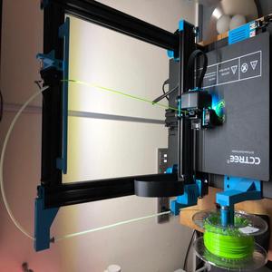 Artillery Sidwinder X1 - Filament Holder & Reverse Bowden