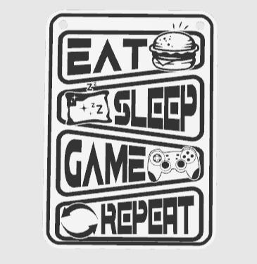 eat sleep game and repeat