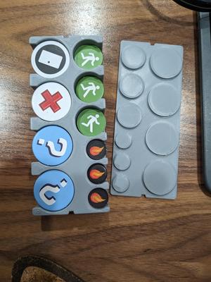 Token Holder for "Flash Point: Fire Rescue" board game