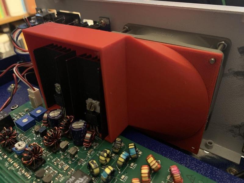 uBitx Fan Shroud