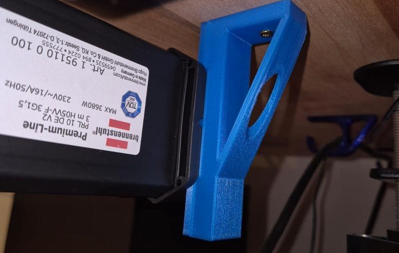 Halterung Brennstuhl Premium-Line Steckdosenleiste