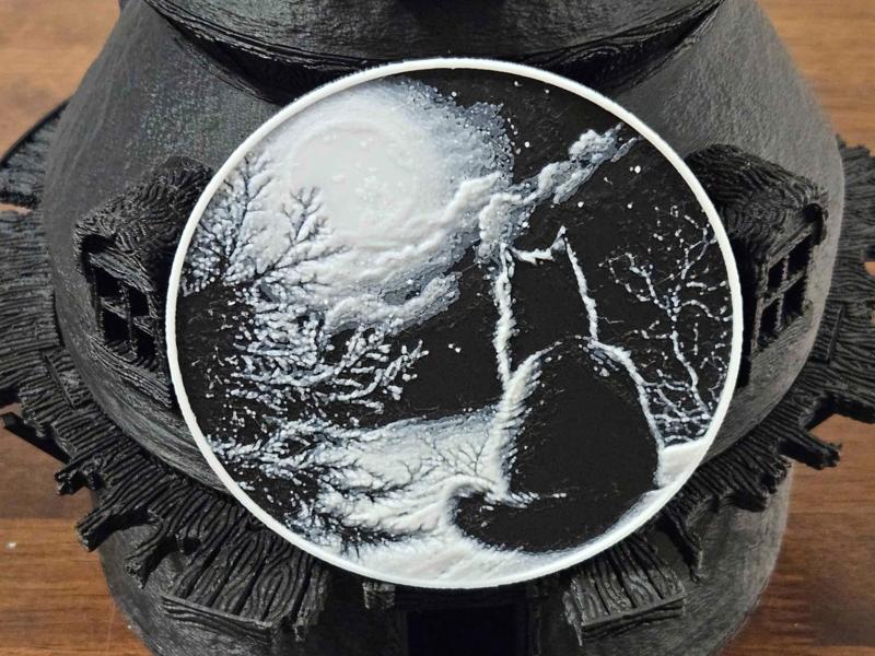 Cat in a Moonlit Night - Coaster