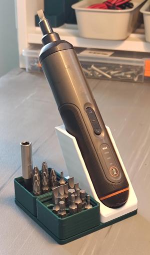 WORX Electric Screwdriver Gridfinity Bin