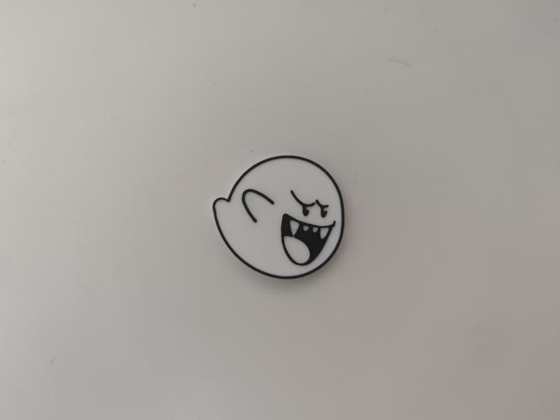 Ghostly fridge magnet