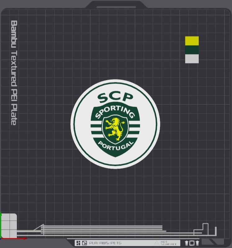 Sporting Portugal Coaster