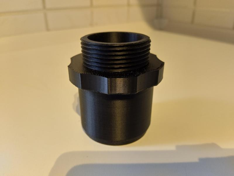 Adapter HT-Rohr DN50 auf R 1¼" - Adapter HT pipe DN50 to R 1¼"