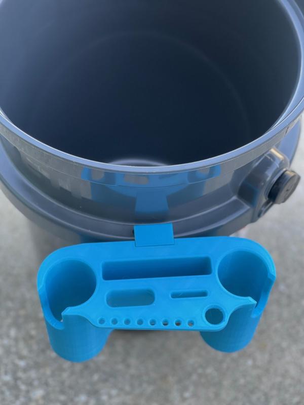 Bucket Fishing Pole Holder