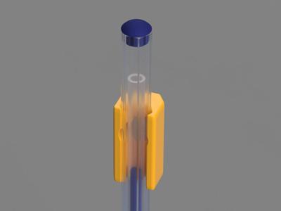 Magnetic holder for BIC pen