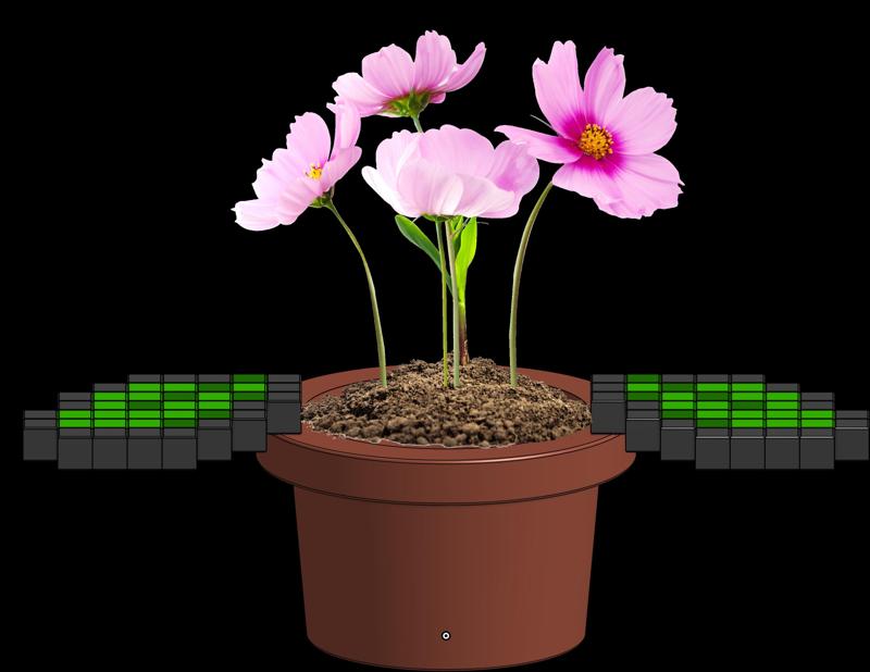 Pixelated Piranha Plant Flowerpot