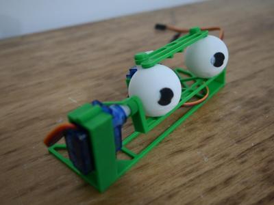 Eye robot mechanism