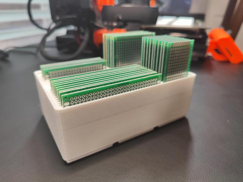 Gridfinity Prototype PCB Storage