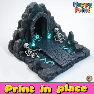 Entrance to the dungeon