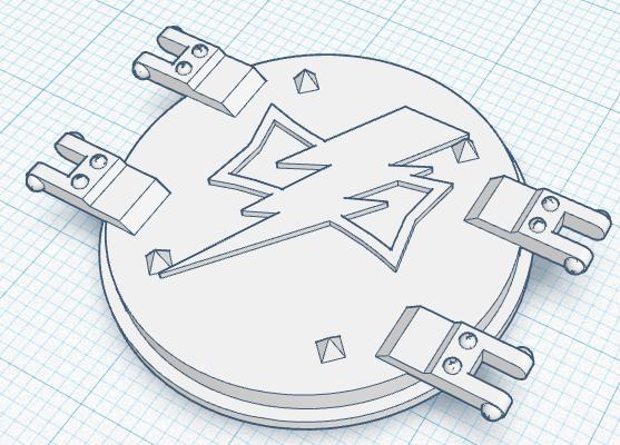 Grimdark Rhinoceros Door for the Space Mongols