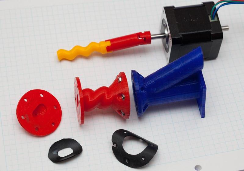 Moineau stepper extruder