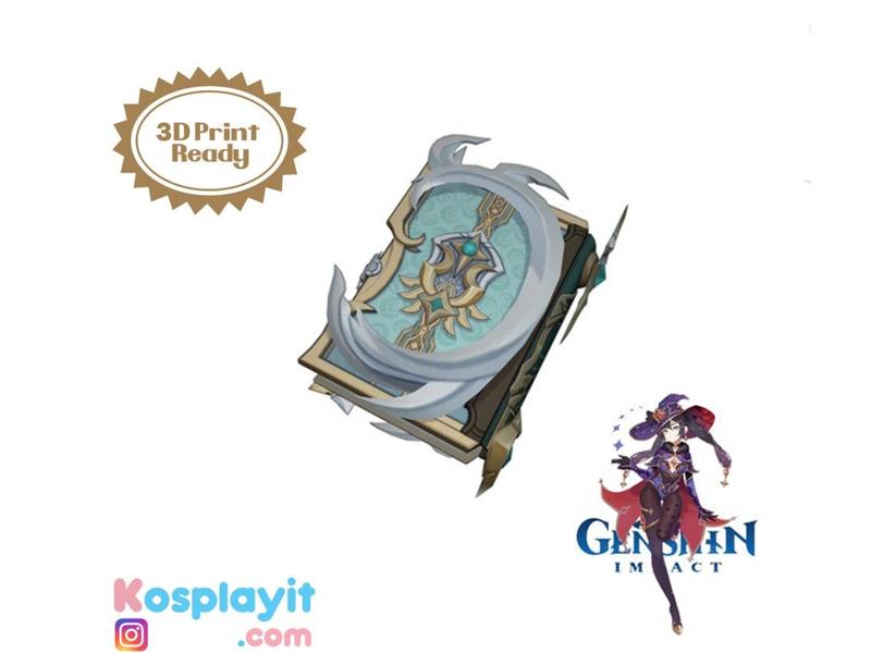 Genshin Impact - Lost Prayer of The Sacred Winds - Digital 3D Model Files - Mona Cosplay