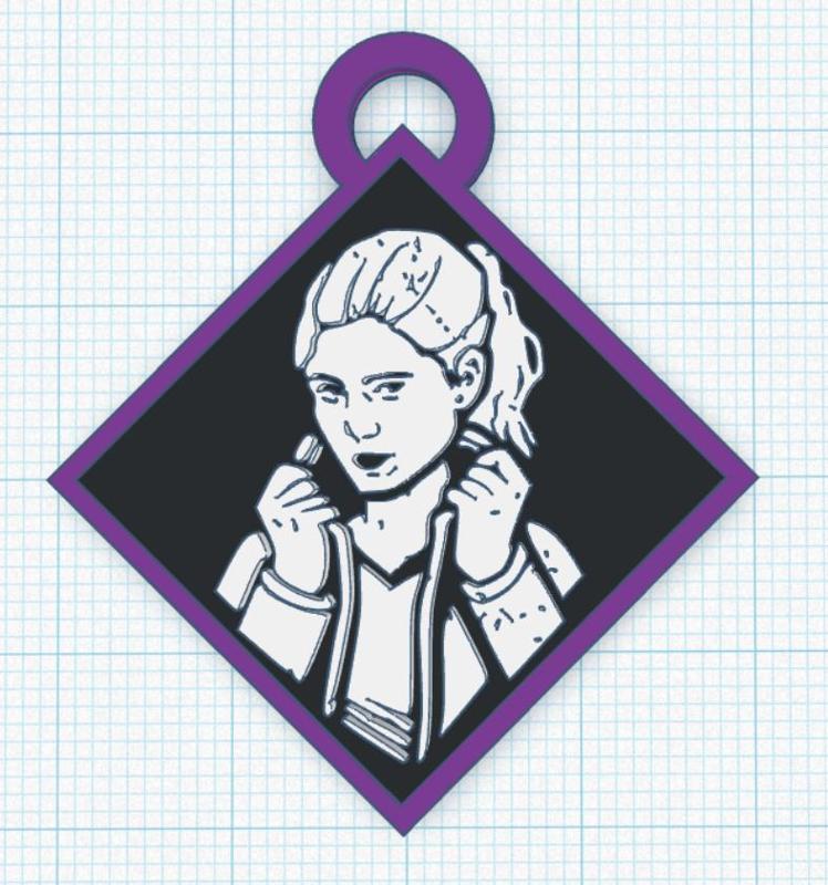 Keychain Dead By Daylight - Inner Strength