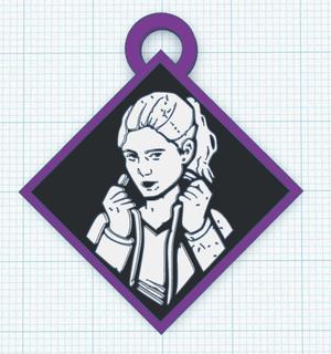 Keychain Dead By Daylight - Inner Strength