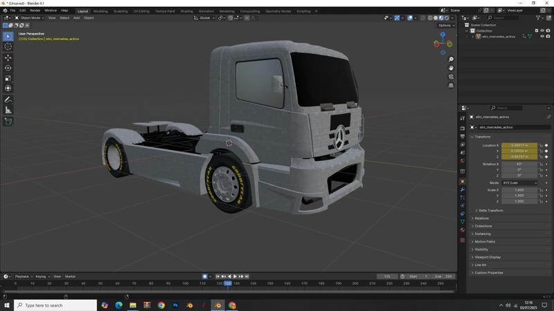 mercedes actros truck