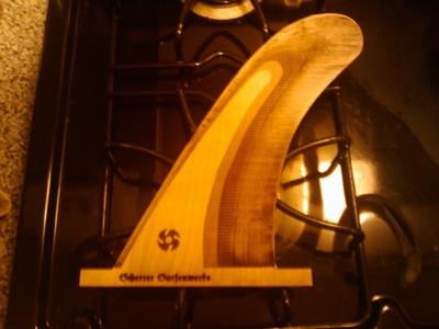 Surfboard Fins:  Longboard Trailer Fin