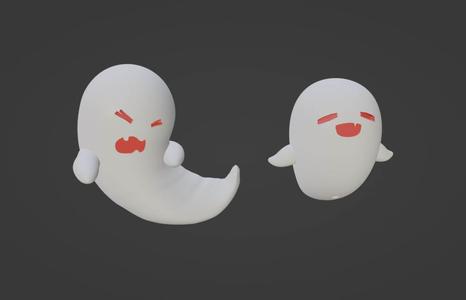Hutao ghosts (genshim impact)