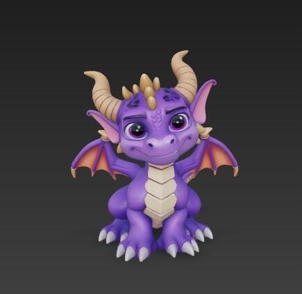 spyro figurine