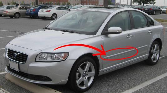 VOLVO S40 DOOR GUARD TAPE