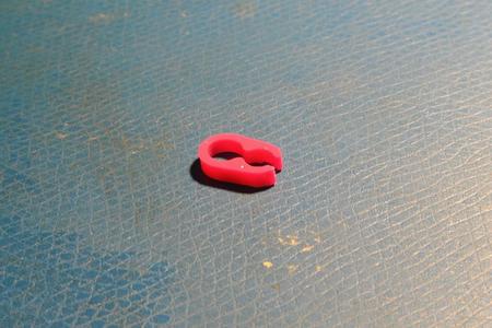 Bowden tube wire clip