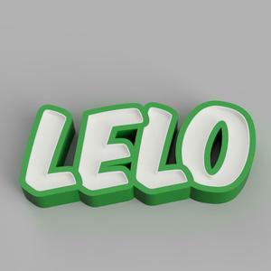 NAMELED LELO - LED LAMP WITH NAME