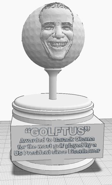 Obama's Golf Ball Award