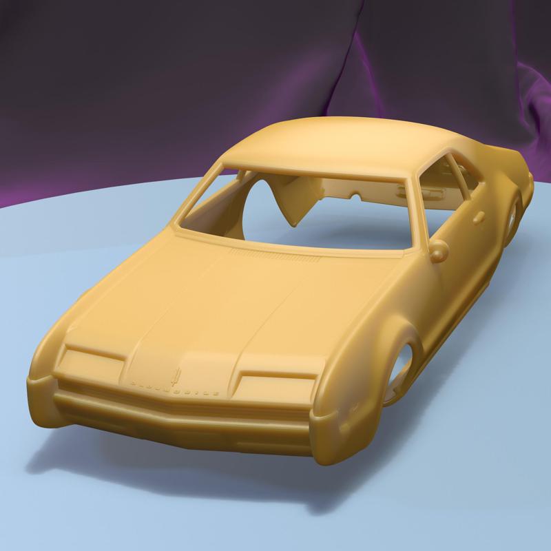OLDSMOBILE TORONADO 1966  (1/24) printable car body