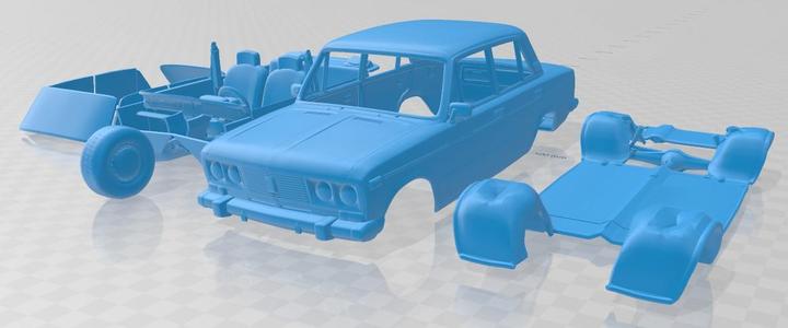 VAZ Lada 2106 1976 Printable Car