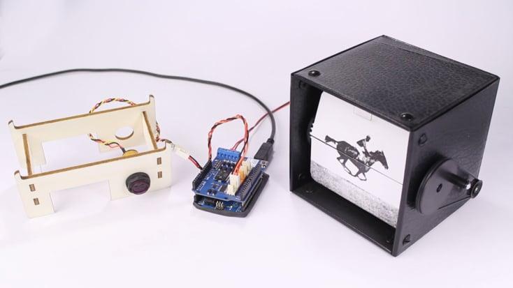 TinkerKit! FlipBook extension