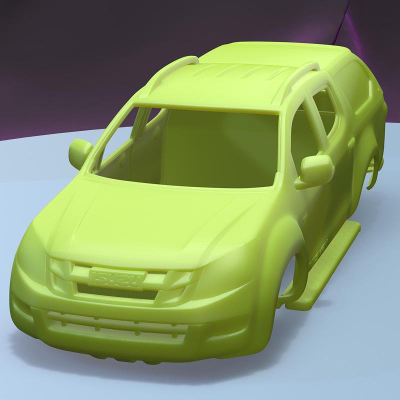 ISUZU D-MAX DOUBLE CAB HUNTSMAN 2014 (1/24) printable car body