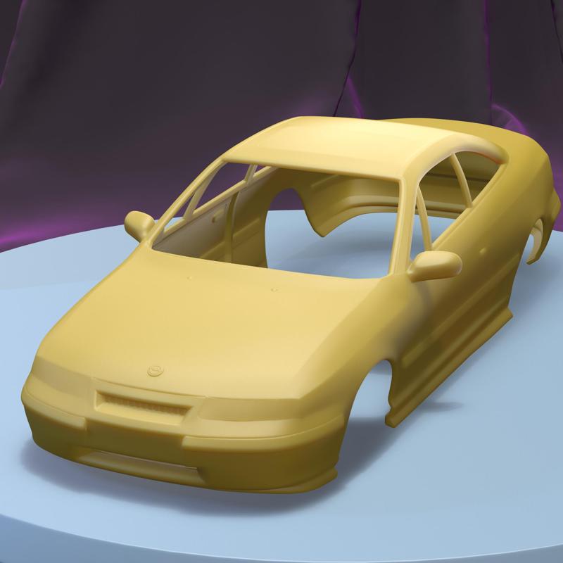 OPEL CALIBRA 1990 (1/24) printable car body