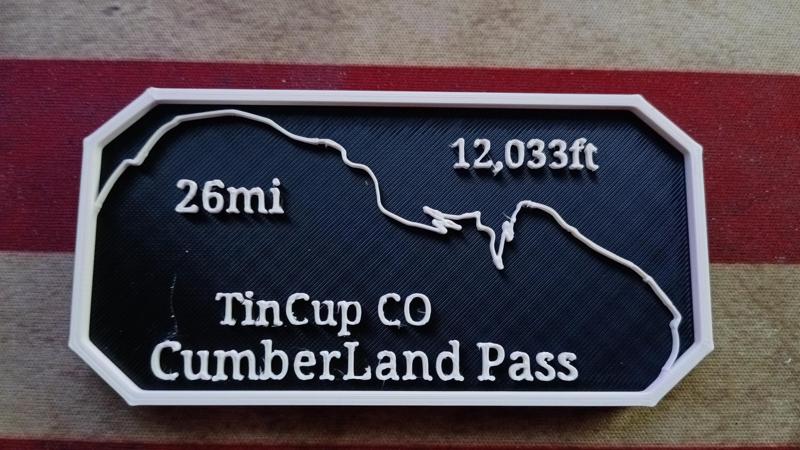 Maverick's Trail Badge Cumberland Pass TinCup Colorado
