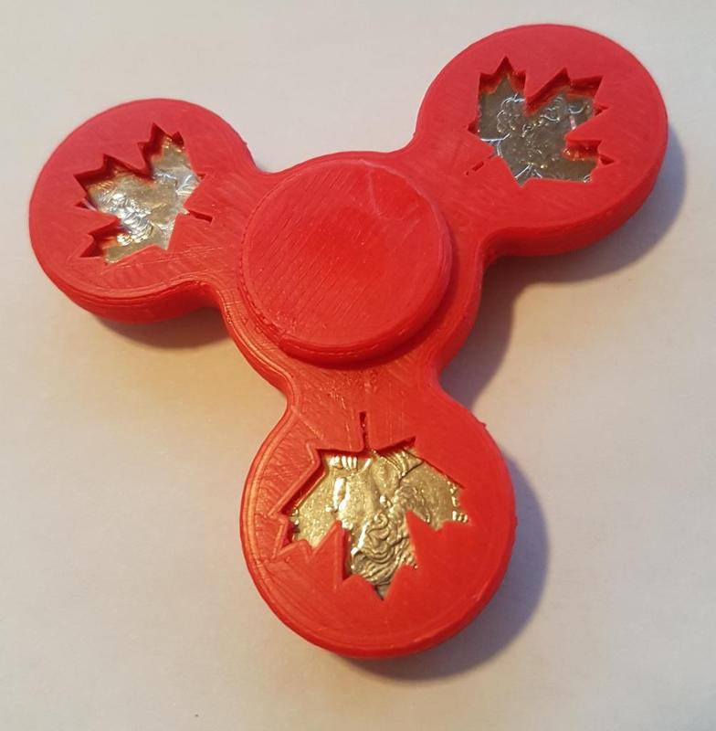 Canada 150 Birthday Fidget Spinner