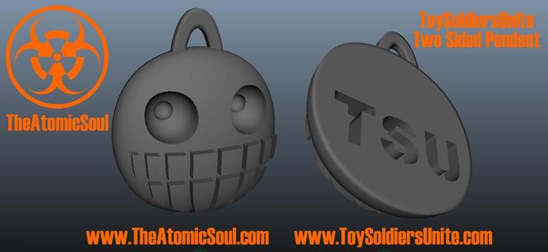 Toy Soldiers Unite 3D Soldier Pendent