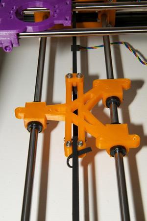 LM8/LM10 Y-Carriage for Mendelmax