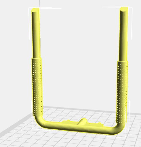 Exhaust pipe for Scania Next Gen S and R EMEK 1:25