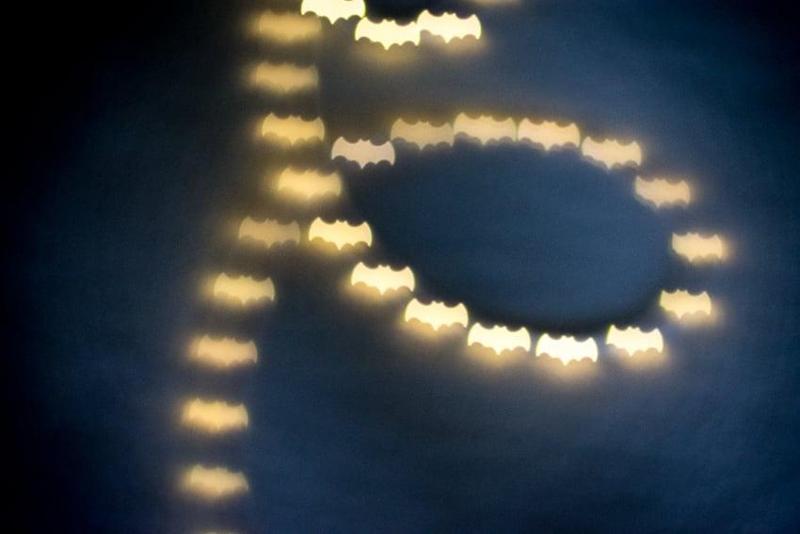 Bokeh Lens Cover - Batman