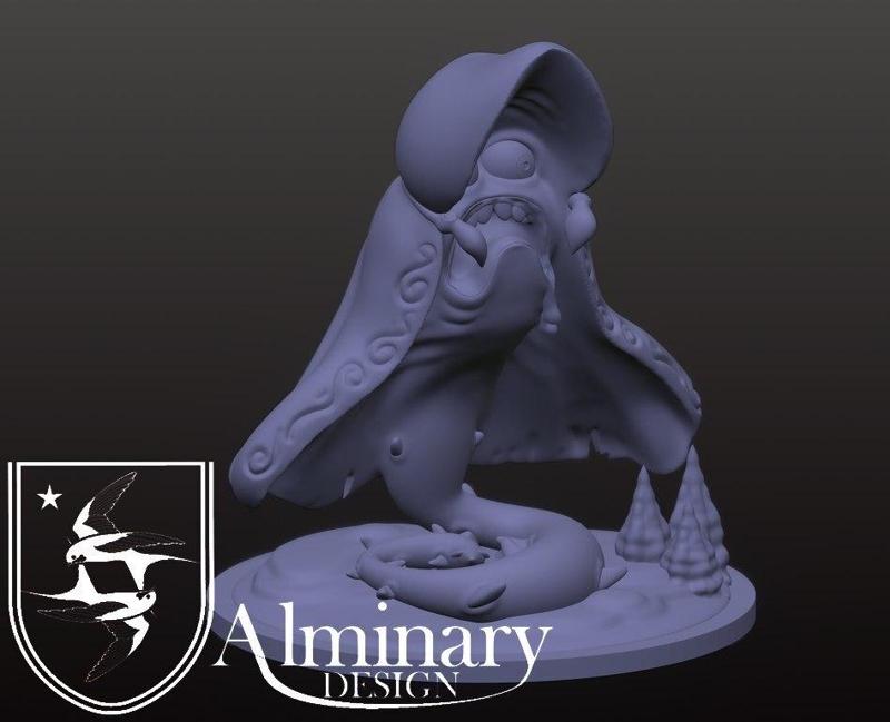 Cloaker Cute - Tabletop Miniature