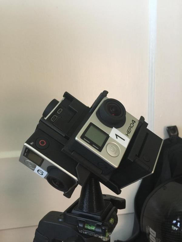 GoPro 6 camera rig V3 Remix 