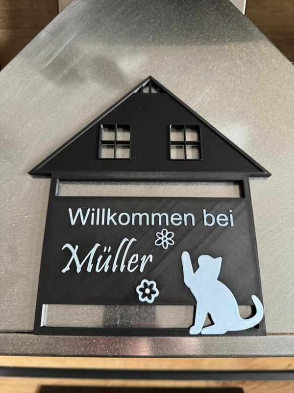 Welcome Sign Cat Lovers