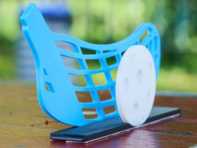 Floorball napkin holder